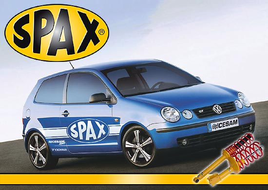 SPAX : kits réglables pour VW POLO