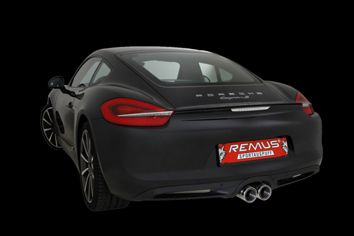 REMUS pour PORSCHE Cayman / Cayman S, Type 981C & PORSCHE Boxster / Boxster S, Type 981